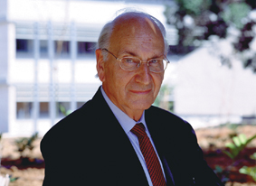 Prof. Leo Sachs, incumbent of the Otto Meyerh of Professorial Chair of Molecular Biology